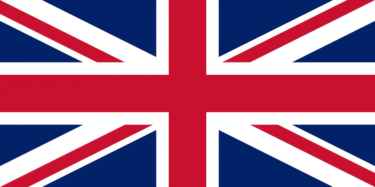 English language flag
