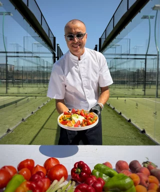 Salade d’été 🍑🍅