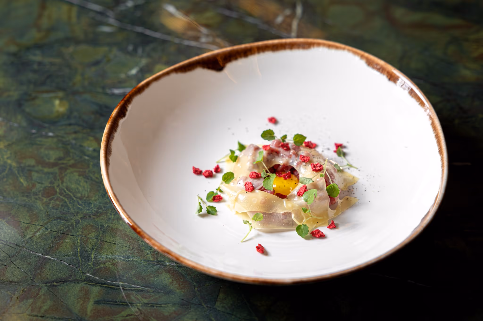 Plat du Restaurant Onyx à Paris 9è