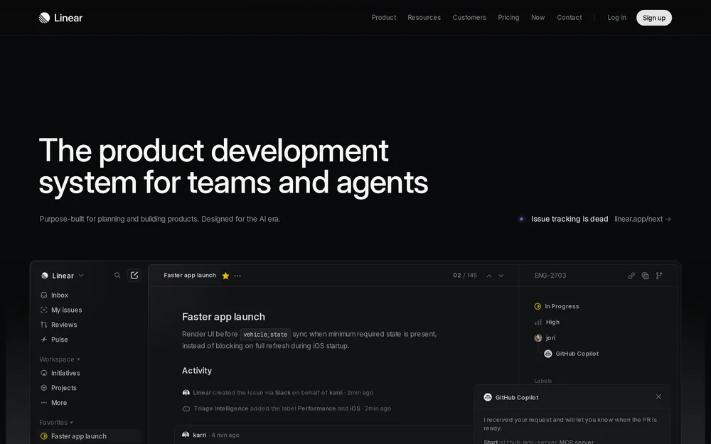 Linear — design original