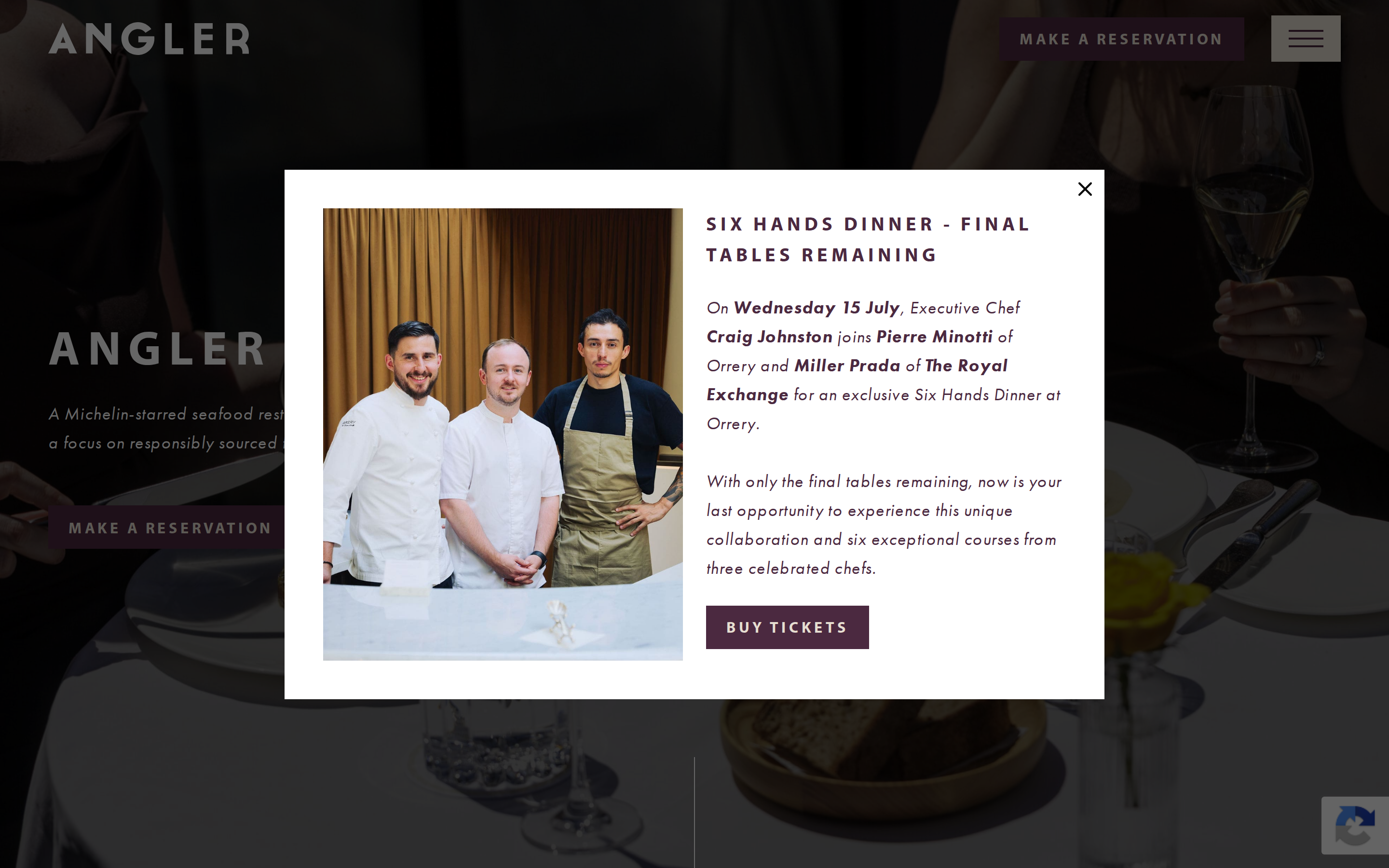 anglerrestaurant.com desktop