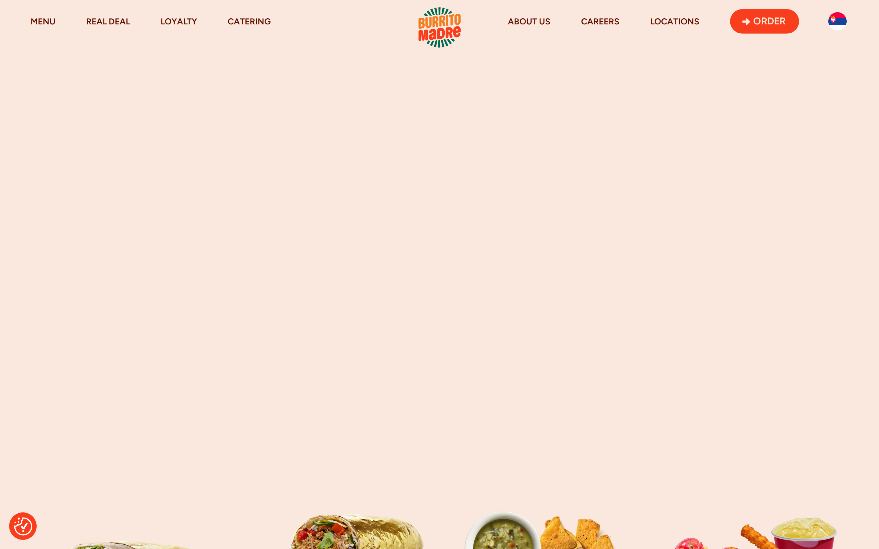 burritomadre.rs desktop