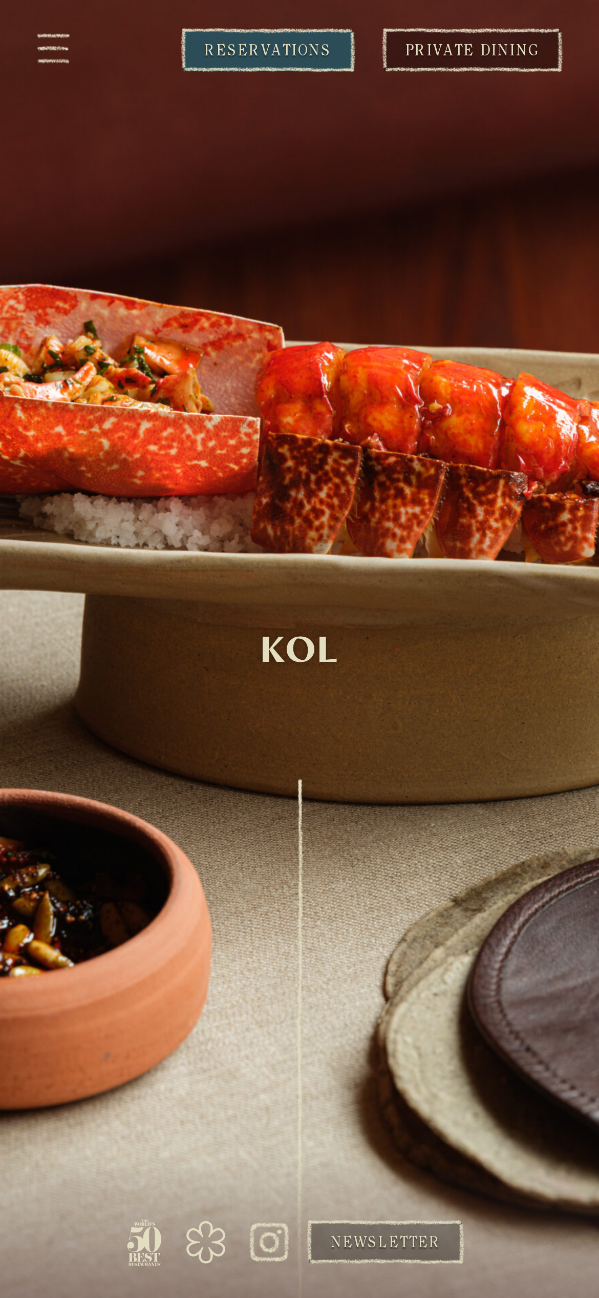 kolrestaurant.com mobile