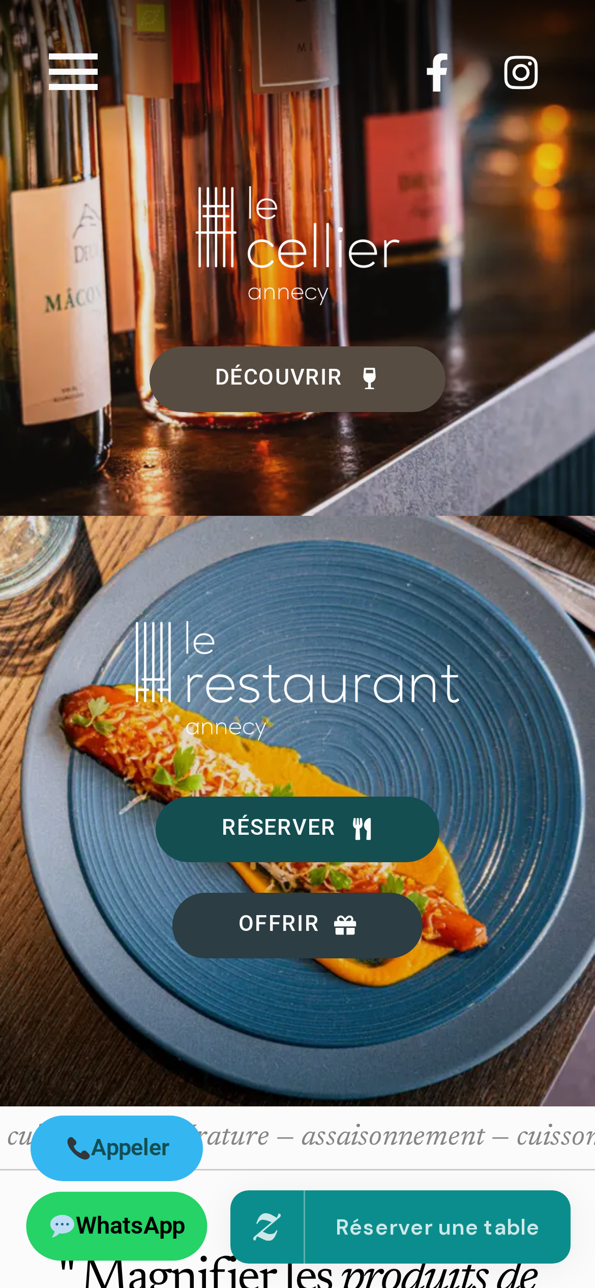 le-restaurant-annecy.fr mobile