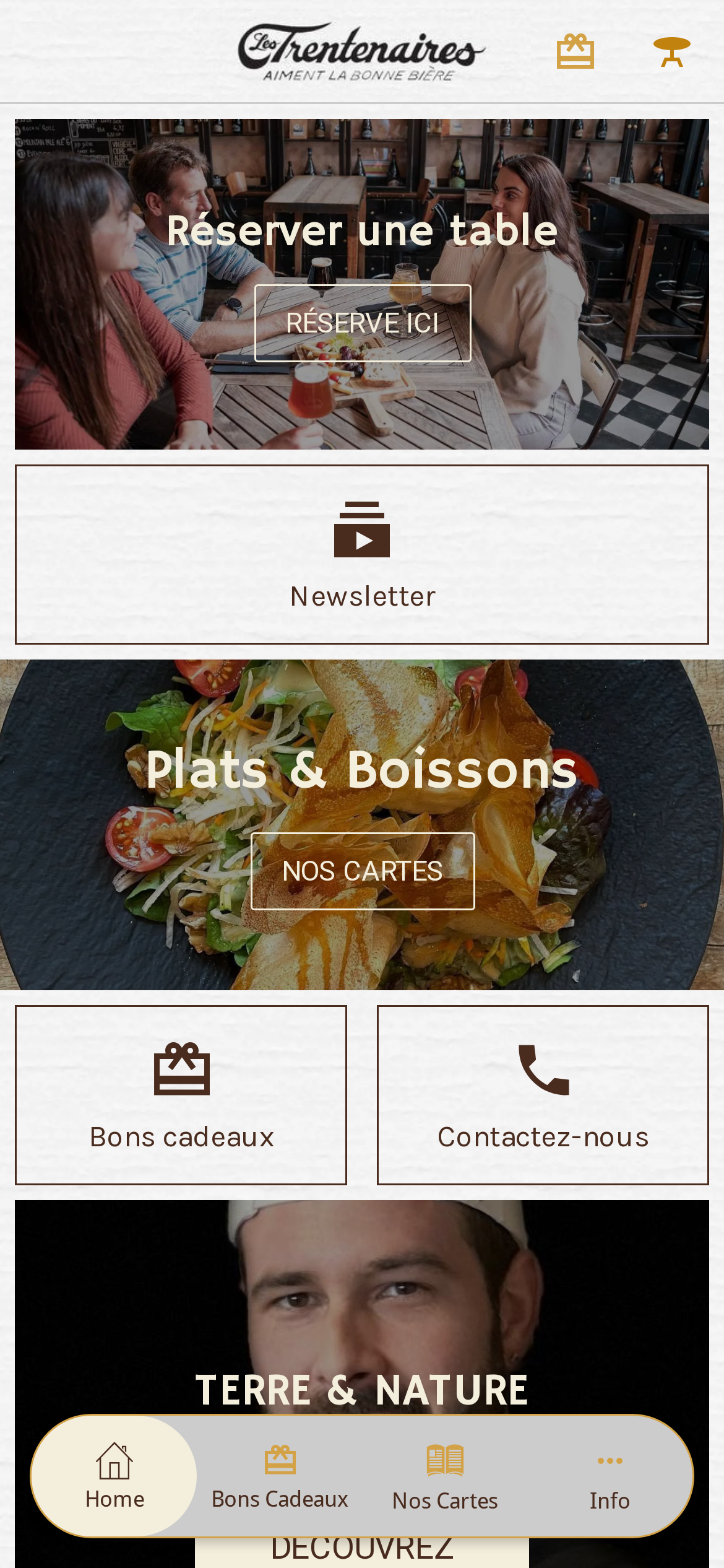 lestrentenaires.ch mobile