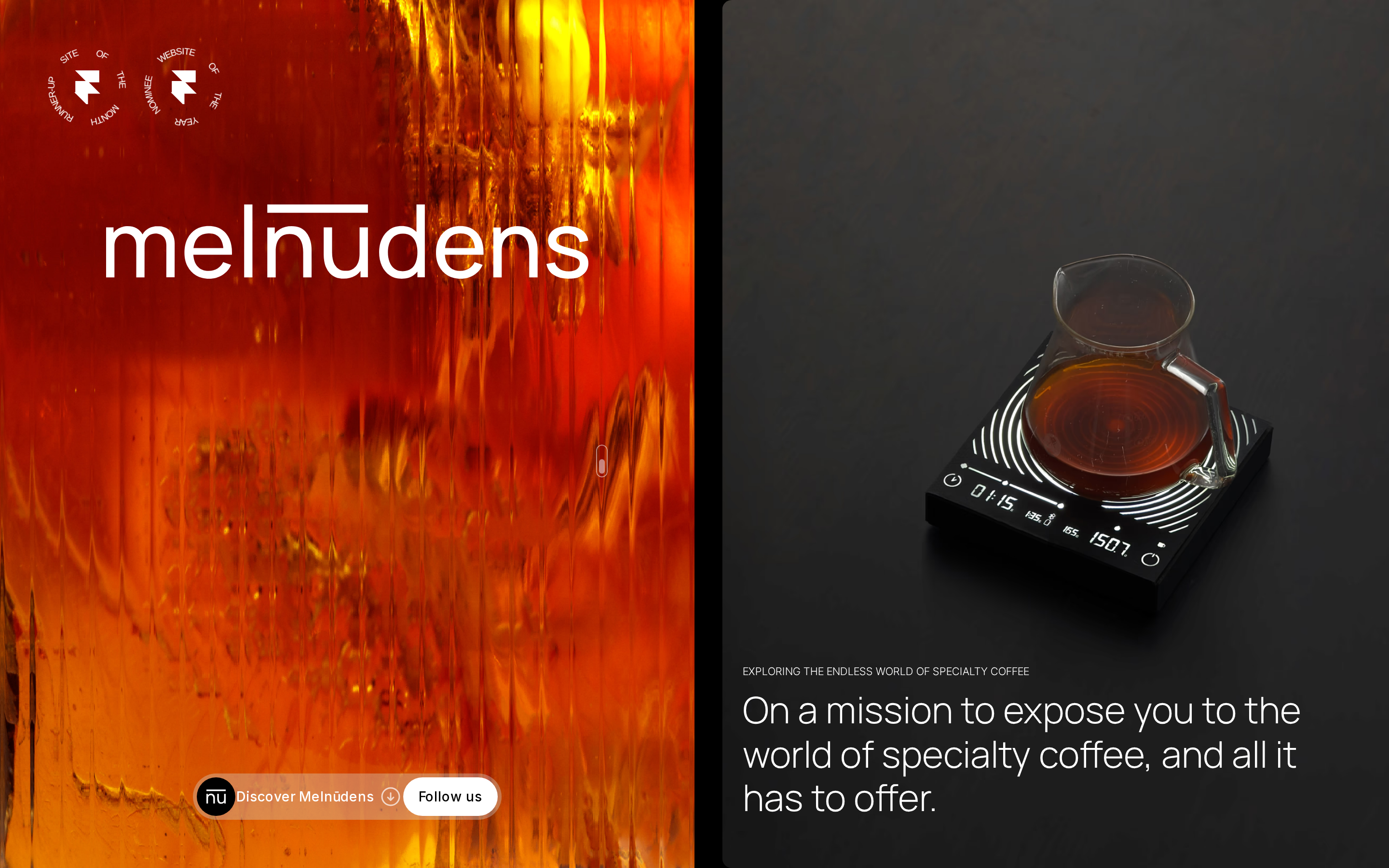 melnudens.coffee desktop