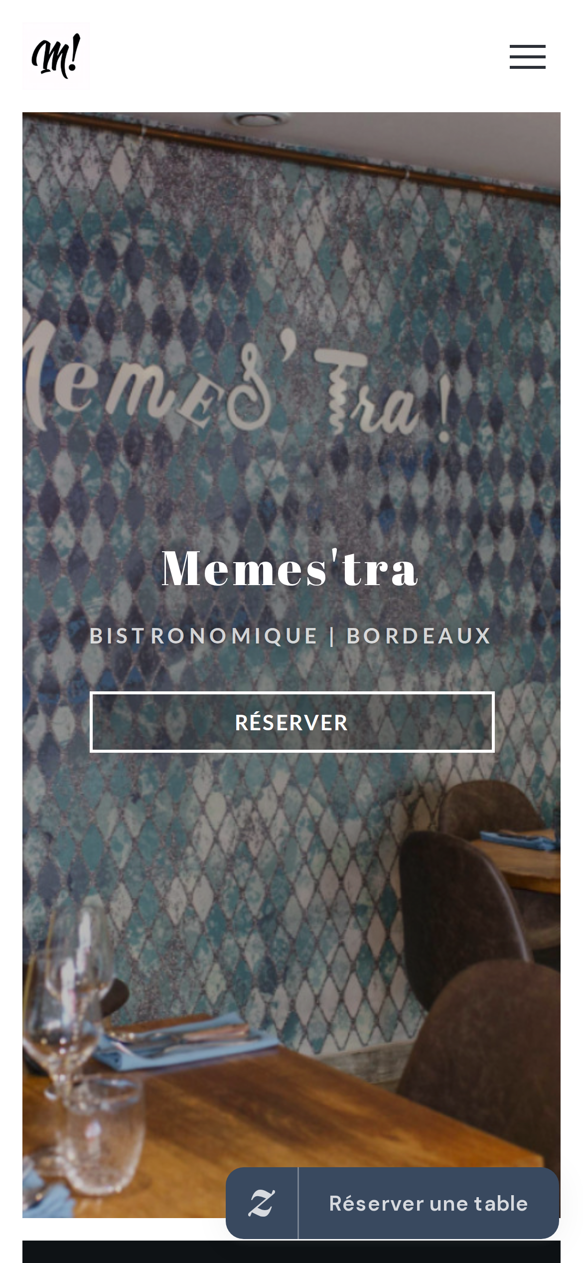 restaurant-memestra.fr mobile