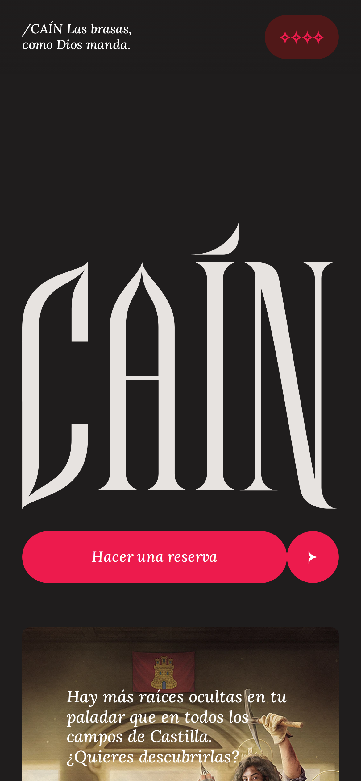 restaurantecain.es mobile