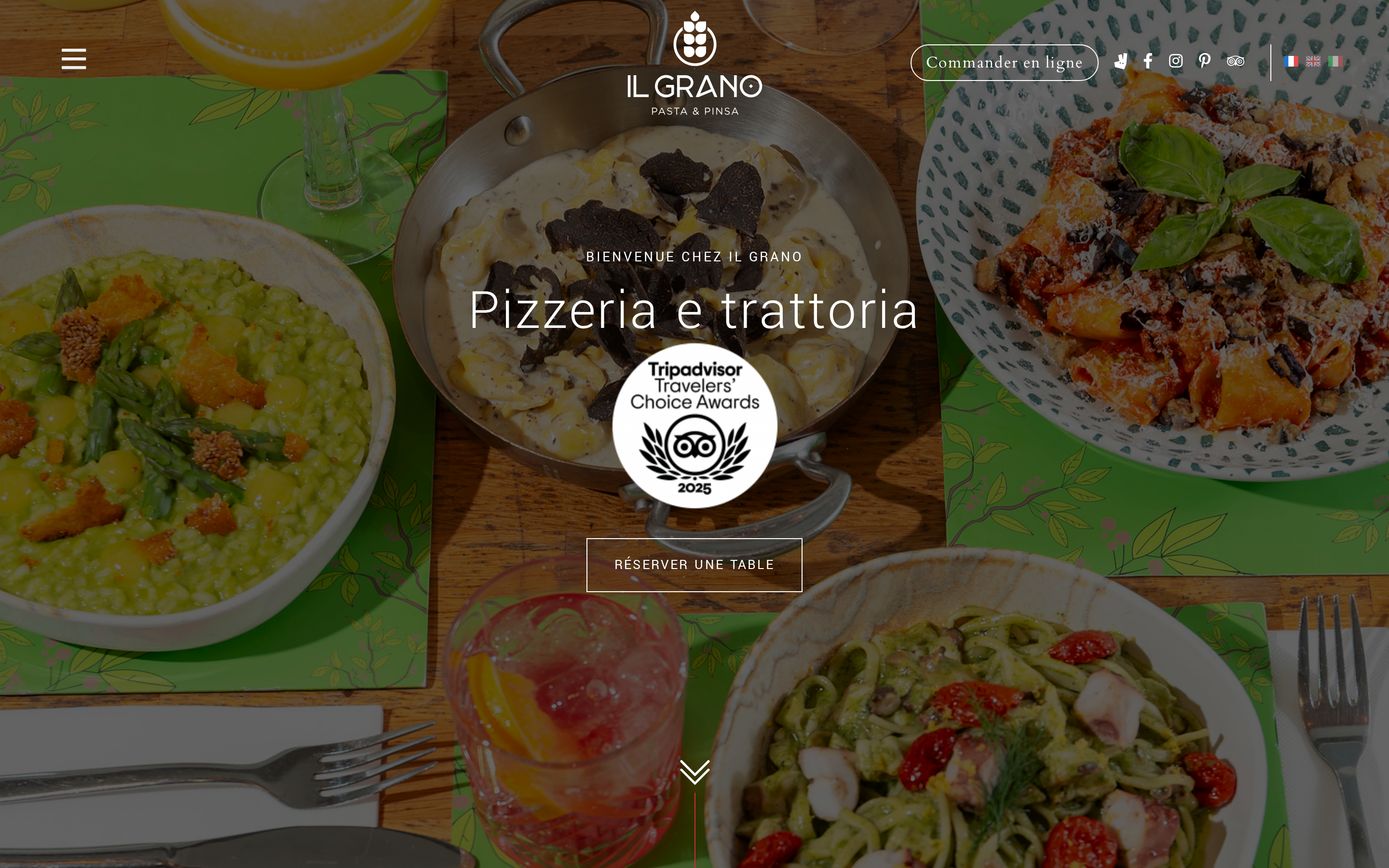 restaurantilgrano.com desktop