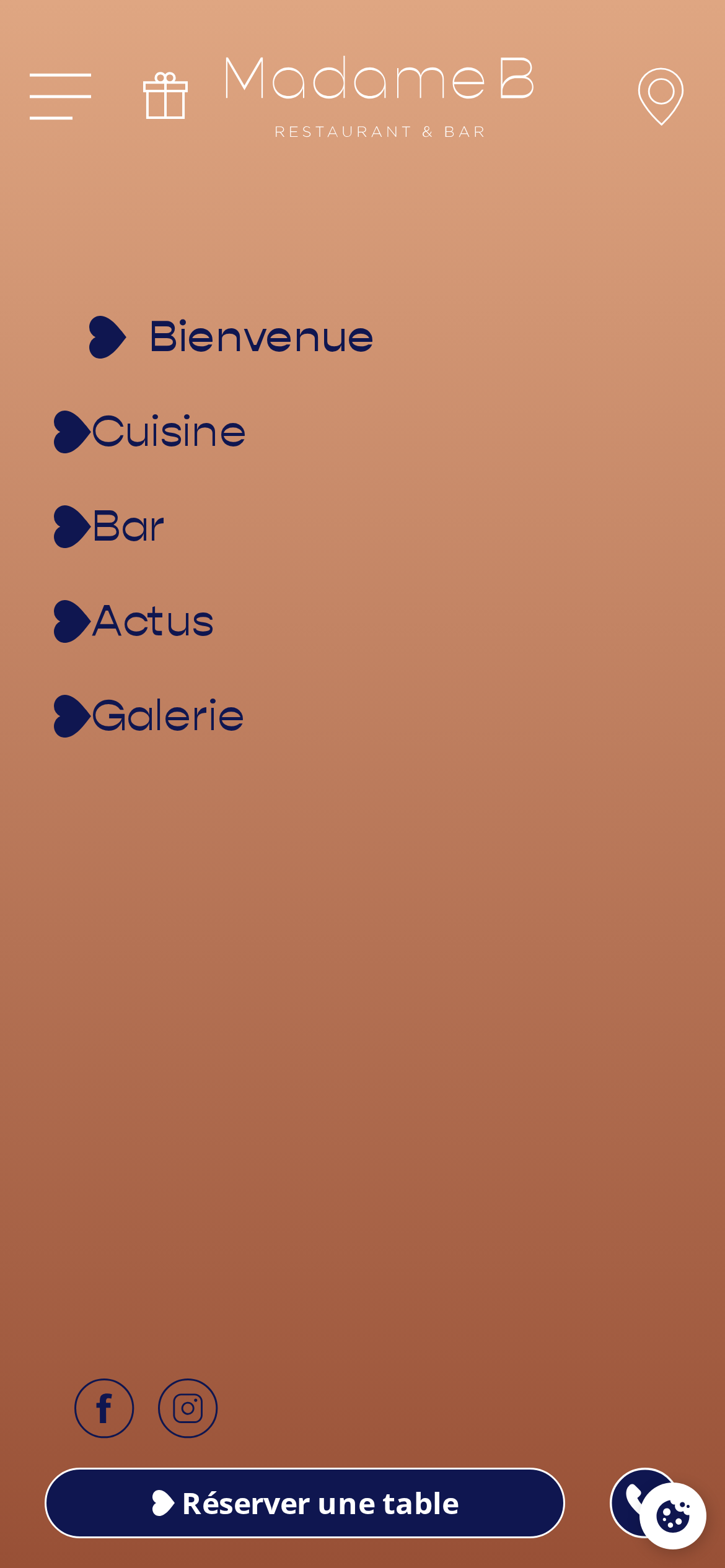 restaurantmadameb.com mobile