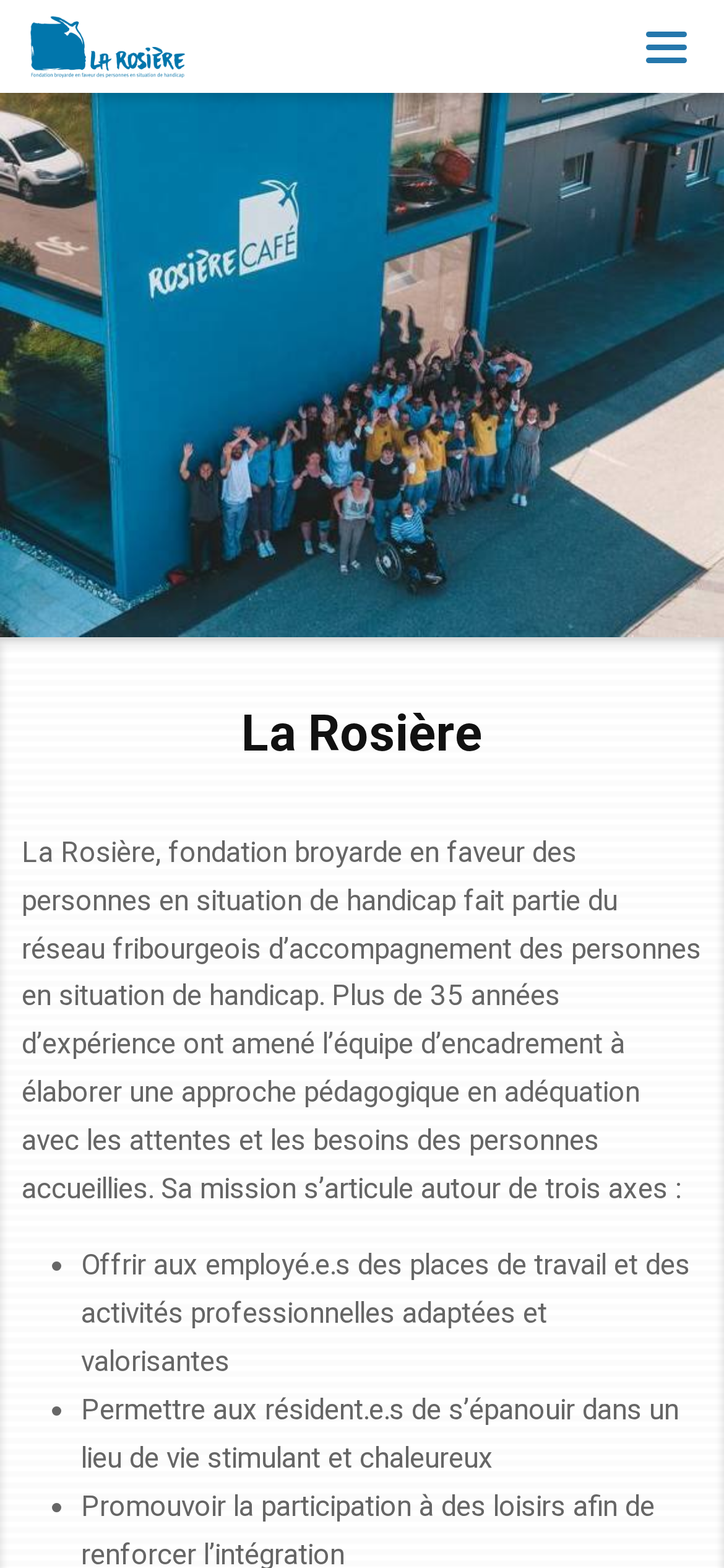 rosiere.ch mobile