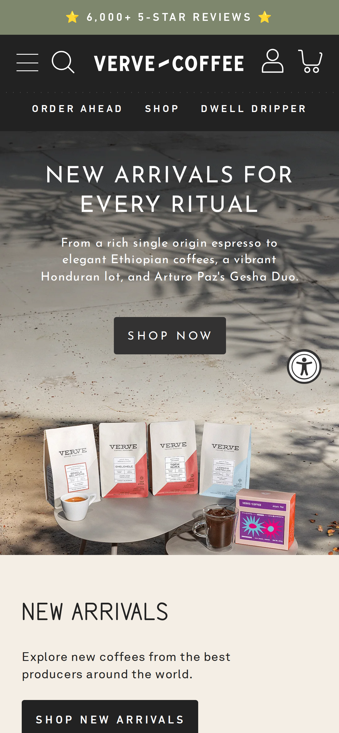 vervecoffee.com mobile