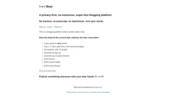 bearblog.dev